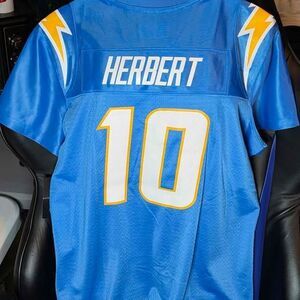 Justin Herbert Los Angeles Chargers Womens Large NFL Football Jersey